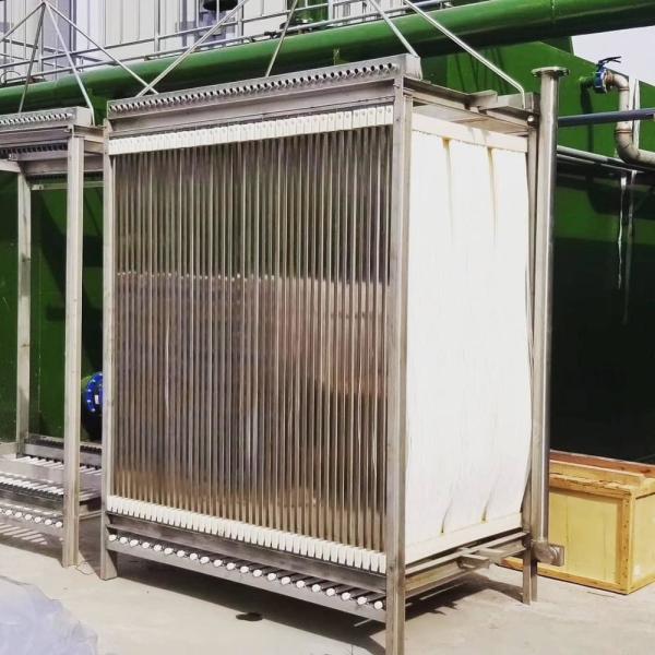 High Flux MBR Membrane Bioreactor Sewage Treatment 0.2mm Pore Diamater