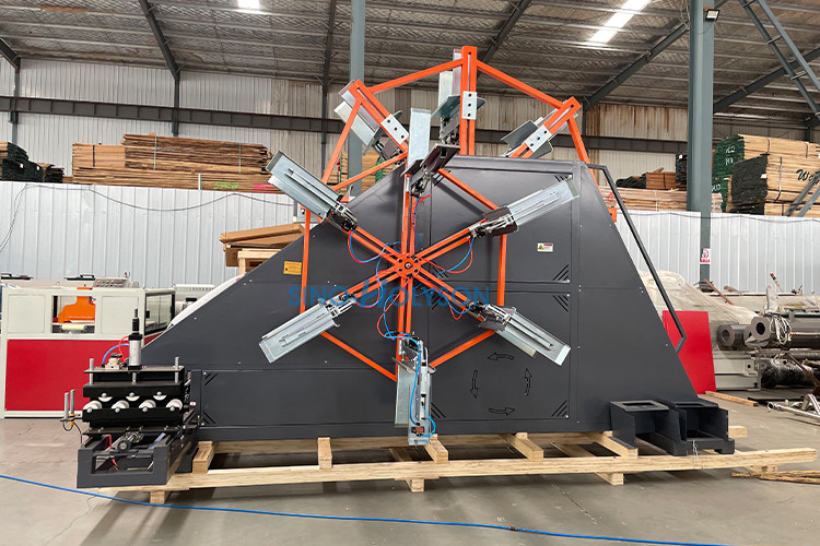 Single Screw Extruder Flexible Plastic Pipe Making Machine