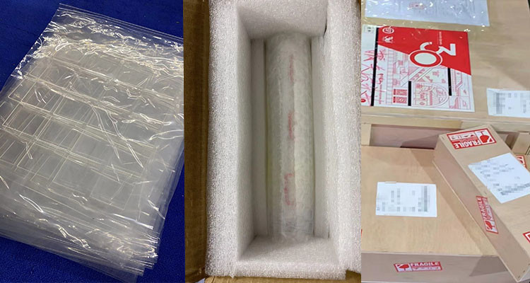 Factory Custom High Temperature Welded Flange Quartz Pipe