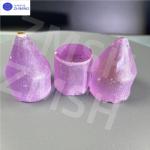 YAG Yttrium Aluminum Garnet Lab Grown Free Cut Purple Sapphire Crystal Gemstone