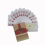 Customized Top Quality Plastic Card Game Water Proof Casino Poker Cards Durable