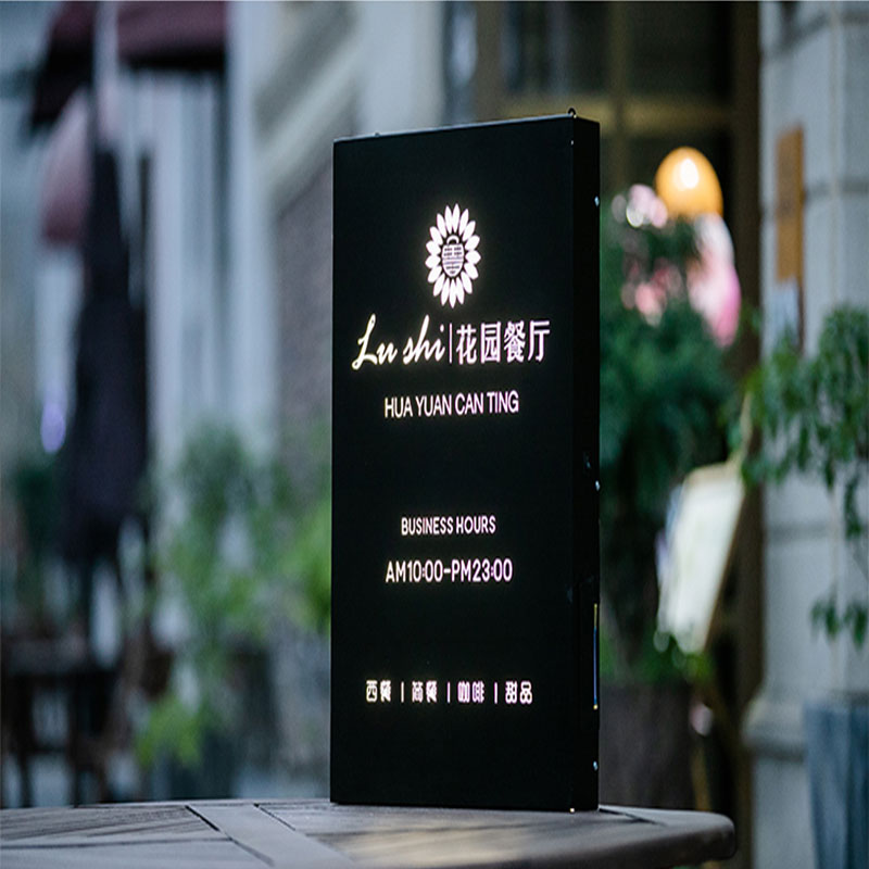 Wholesale Customized Luxury Light Boxes Signs Lighting Letter Led Lighting Box Sign