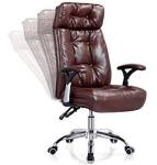 modern high back leather office swivel chair furniture