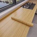 0.6*10m Wood Grain Removable Wallpaper Interior Self Adhesive Wall Covering