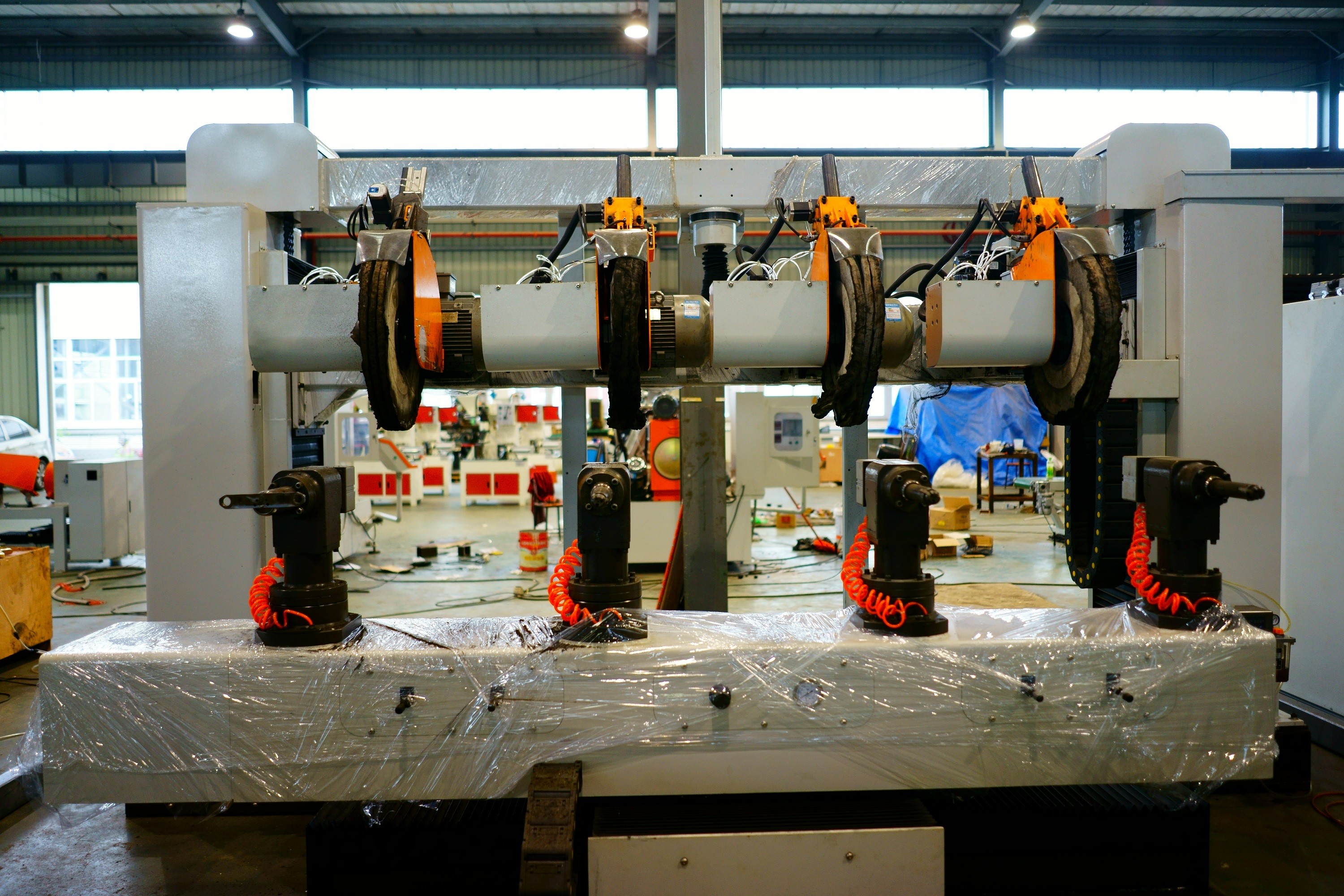 Intelligent Industry Robot Arm Automatic Polishing Machine For Taps