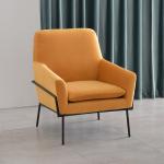 Leisure Baby Pink Armrest Sofa chair Lounge for Living room Hotel