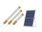 Tube Solar Fluorescent Light Fixtures 200w Dimmable Tennis Court 350x350mm 6V