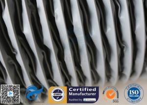 Wholesale HVAC Flexible Air Duct PVC Coated Fiberglass Fabric Grey 200MM Hose Waterproof from china suppliers