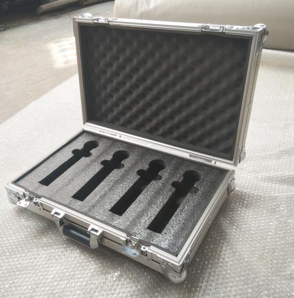 Silver Color Light Weight Aluminum Flight Case Mixer Plywood + Aluminum Material