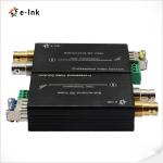 Bidirectional 3G SDI Fiber Converter Single Mode 20km LC Fiber Connector