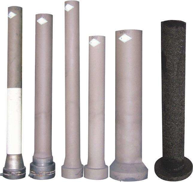 Submerged Entry Zirconia Metering Nozzle Good Thermal Shock Resistance