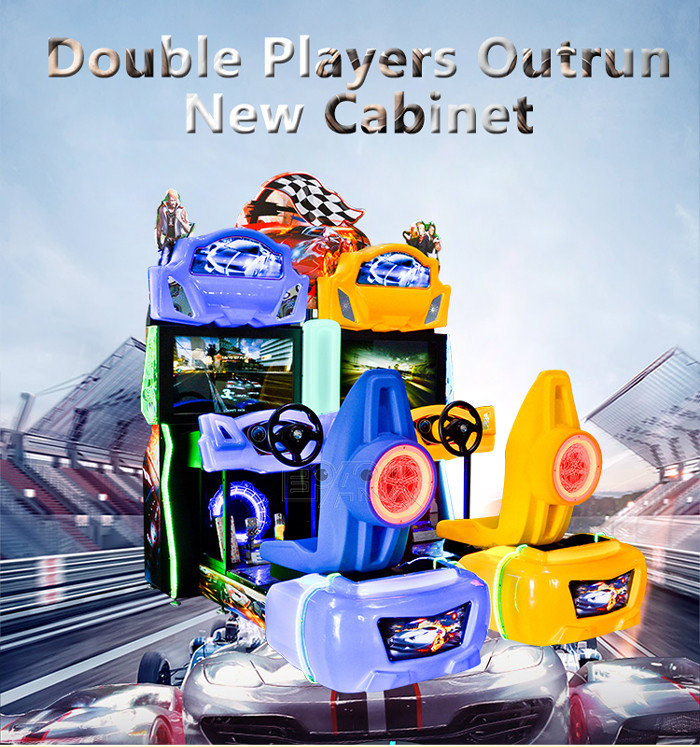 42" Lcd Monitor Simulator Racing Arcade Machine Coin Operated Games