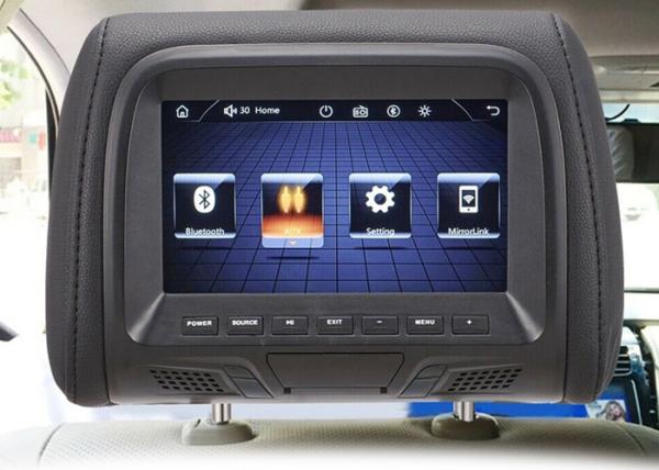 Quality Universal 7" Headrest Car DVD Player Car DVD USB Car Headrest Monitors With Zipper Games Disc Internal Speakers S-HD782 for sale