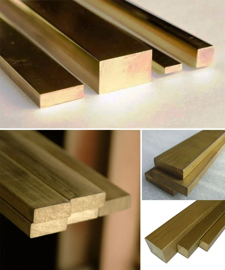 ASTM DIN Copper Row Decoiling Cutting Copper Flat Stock