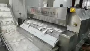 Wholesale 2000KG/H 2200KG/H Liquid Nitrogen Iqf Tunnel Freezer Oem from china suppliers