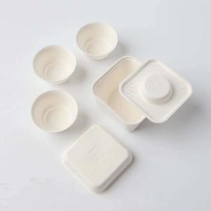 Wholesale Sugarcane Pulp Board Box , Truemeetfun Eco Friendly Packaging For Tea from china suppliers
