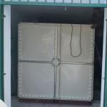 Non Leakage Temporary Water Storage Tank , Bolt 1400 Gallon Water Tank