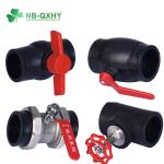 Equal Indonesia Butt Fusion Black Tee Type HDPE Pipe Fittings for Water Supply