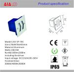 Stainless steel cover waterproof IP65 3W 3years warranty led stair lights &LED