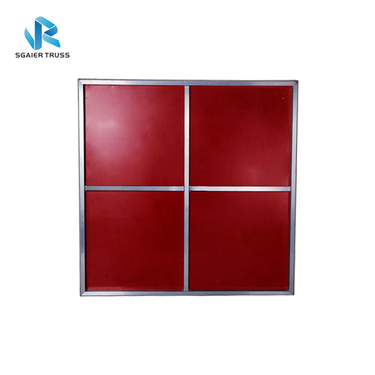 Portable Folding Stage Equipment Aluminum Mobile Stage Platform With Stair Step