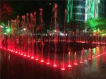 Colorful LED Light Floor Water Fountains / Fountain For Indoor Business