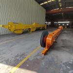 Double Reinforcing Excavator Telescopic Boom Wear Resistant 12 - 25m For SK250