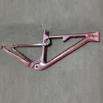29 XC Full Suspension Carbon Mountain Bike Frame Chameleon Painting Dark Red