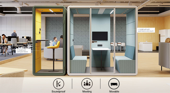 supper larger customized big room for more than 8 person silentbooth