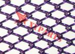 1mmx8mm Aperture Aluminum Chain Link Curtain For Hotel Hall Decoraton