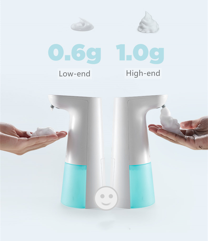 ABS PP Sensor Foam Soap Dispenser 250ML 0.25S For Household