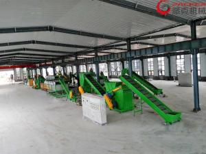 Wholesale High Efficiency PET Recycling Line , Plastic Recycling Washing Plant Automatic from china suppliers