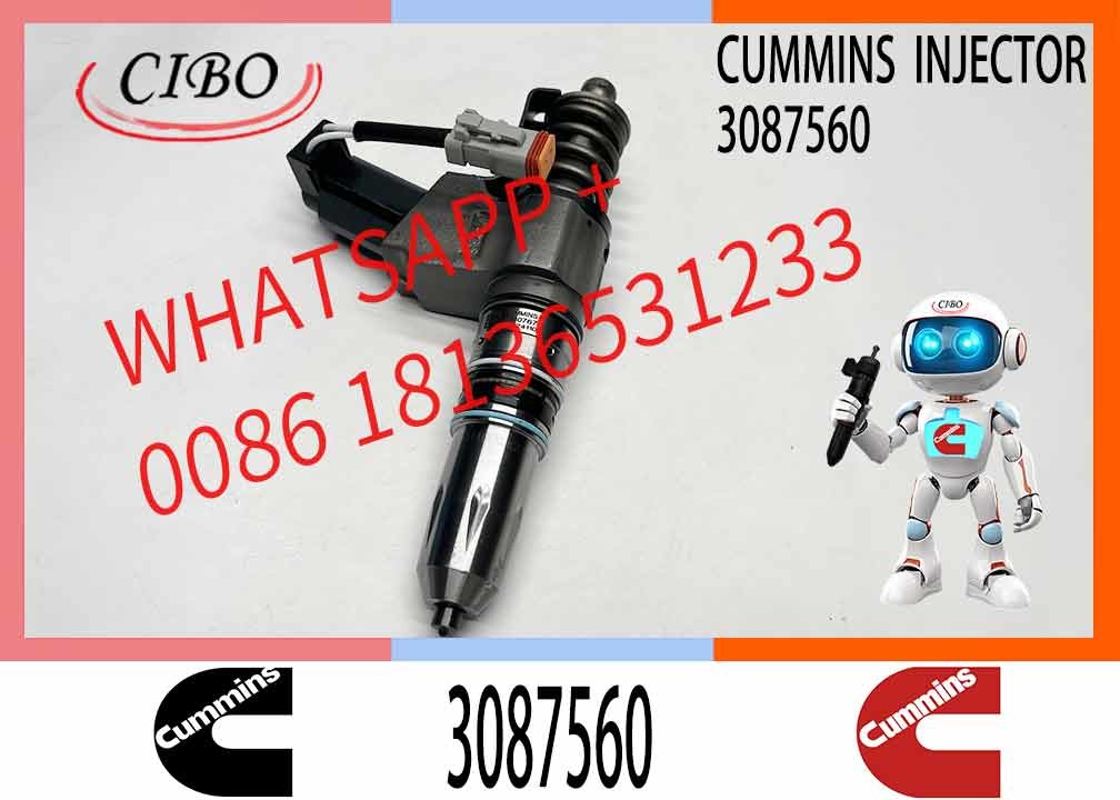 Fuel Injector for Cummins N14 3076050 4307516 3087560 4384360 3411760 3411765 Injector Nozzle diesel Engine Spare Parts