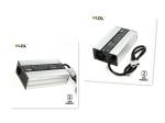 Aluminium Case Li - Ion Battery Charger 48V 15A Max 54.6V Charging