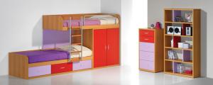Wholesale Children room furniture-Bed, bedside table, desk. from china suppliers