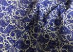 2 Way Stretchy Sports Leggings Material Jacquard Textured Solid Dyed Colors