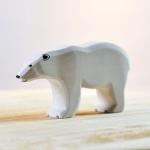 No Deformation Handmade Wooden Animals Wood Bird Figurines Toys