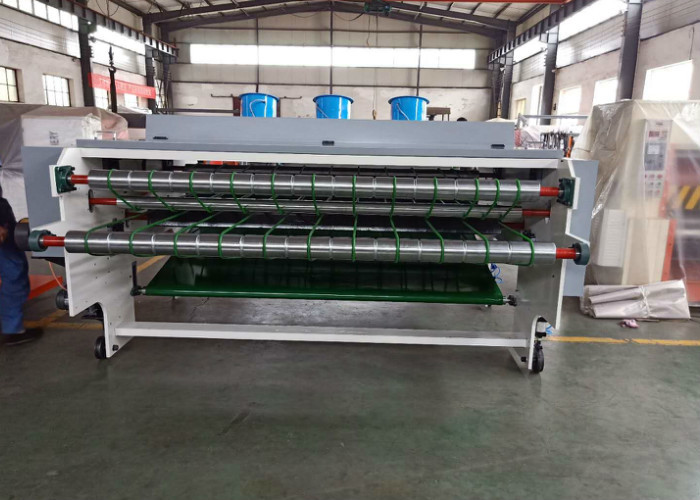 2T Flexo Printer Slotter Die Cutter , 5.8kw 800times/Min Flexo Printing Equipment