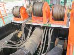 600 mm 1050 cbm/h Hydraulic Dredge Equipment with Anchor Boom and Spud Carriage