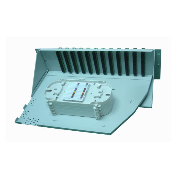144 Core Fiber Optical Distribution Frame 19 Inch Cabinet 3U 144 Core Rotary ODF