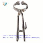 Bovine nose clamp , nose lead , nose tongs , nose grip , bulldog , bull-holder