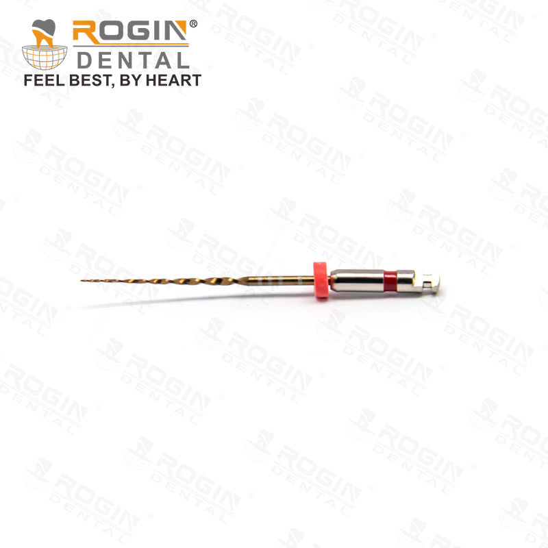 Dental Root Canal Files NITI Files 21mm 04 Taper R Shaper Files With Heat Activiation