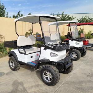 Wholesale 2 Seater Electric Golf Cart Hopper Outdoor Car With Cargo Transporting Hunter Amusement Parks Buckets Factory Price from china suppliers