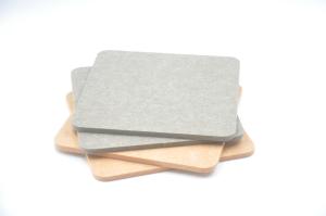 Wholesale Art PET Polyester Fiber Sound Absorbing Board Acoustic Panel 1650gsm 1800gsm from china suppliers