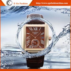 Wholesale 063A Square Dial Rose Gold Case Women Watch Luxury Branding Watches Lady Tank Quartz Watch from china suppliers