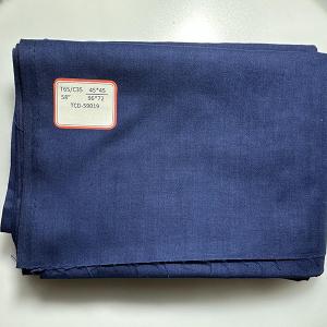 Wholesale Tc 65/35 45X45 96X72 1/1 Pocket Cloth Dyed Polyester Cotton Shirt Fabric from china suppliers