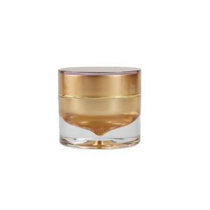 Wholesale Acrylic Cream Jar Plastic Jar for Skin Care 50g Container Customizable Bottle Color from china suppliers