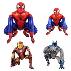 Wholesale Wholesal New Desgin Cartoon Character Super Hero Foil Balloons 3D Giant Spiderman Globos For Kids Toy Party Decoration from china suppliers