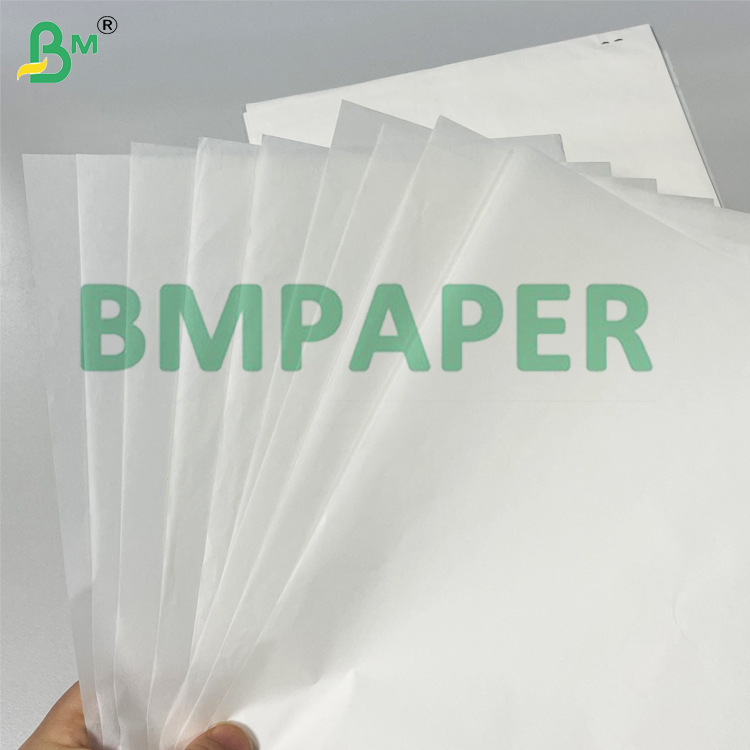40g 45g Degradable Food Safety Greaseproof Paper For Hamburger Packaging