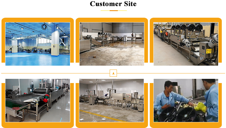 Potato Chips Making Machine Production Line for 380V Voltage 8500*1100*1200mm Size