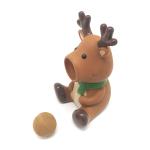 Round Soft Vinyl Toys With EVA Balls Rubber Animal Shooting Popper Ball Toy